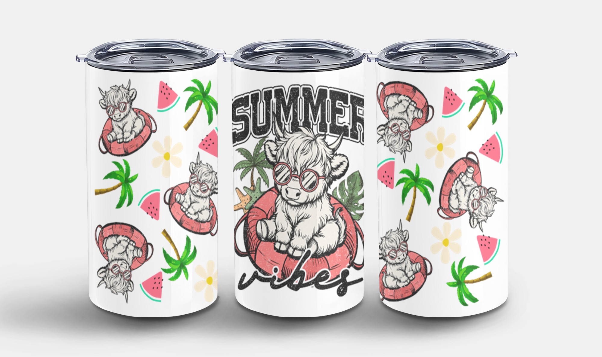Summer Highland Cow-10670